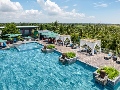 An Vinh酒店住宿-Cocoland Riverfront Resort & Wellness