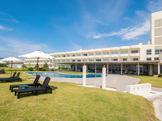 岛尻郡酒店住宿-久米岛伊芙海滩酒店