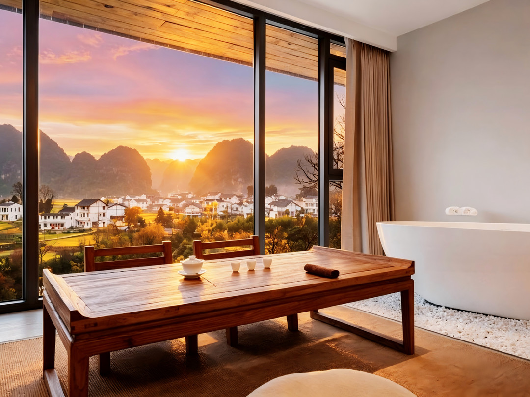 有山阁・Vista Retreat 河畔望峰观景美宿（万峰林景区八卦田店）