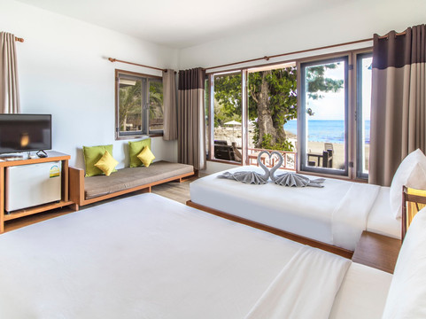 沙美岛酒店住宿-沙美岛小屋度假村