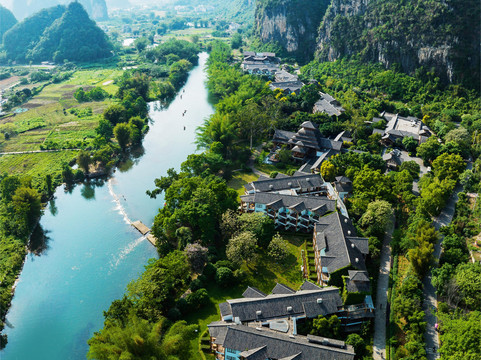 广悦华阳朔河畔度假酒店主图