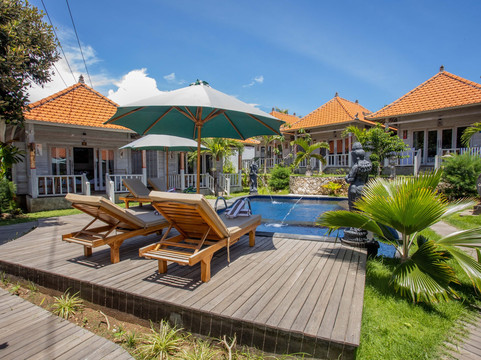 努沙切宁安岛酒店住宿-Blue Lagoon Avia Villas