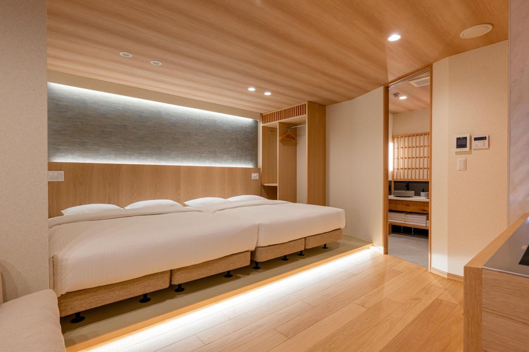 [New OPEN] Asakusa Temple! 20 seconds to Raimen / Hinoki bath · Simmons / Maximum capacity 8 people