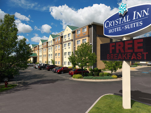 Cottonwood Heights酒店住宿-米德瓦利水晶套房酒店