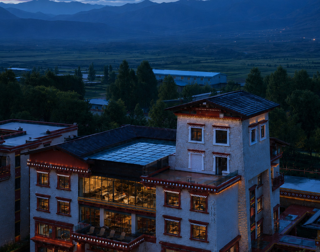 暮山映雪·天空之域ISLAND  VILLAGE（新都桥店）