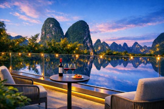 阳朔静然山水酒店(20元人民币景区店)-官方