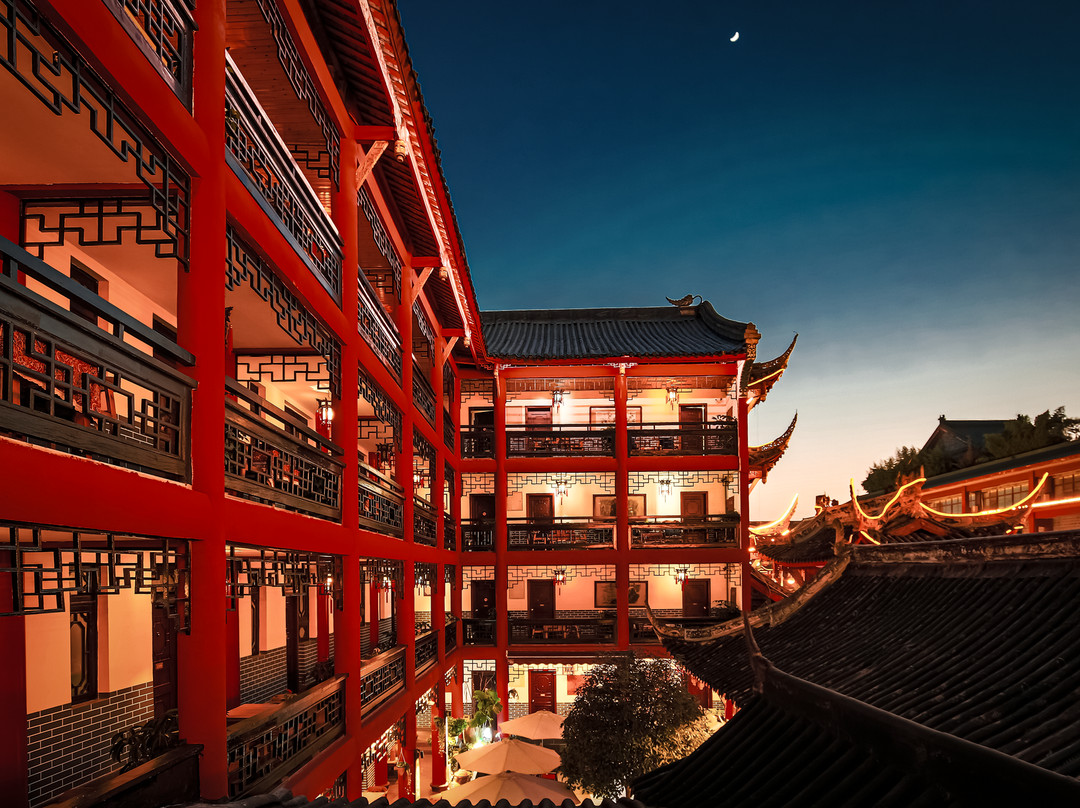 文君楼庭院·美食酒店（宽窄巷子通惠门地铁站店）主图