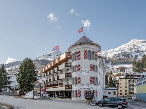 Wolfgang酒店住宿-Turmhotel Victoria Davos