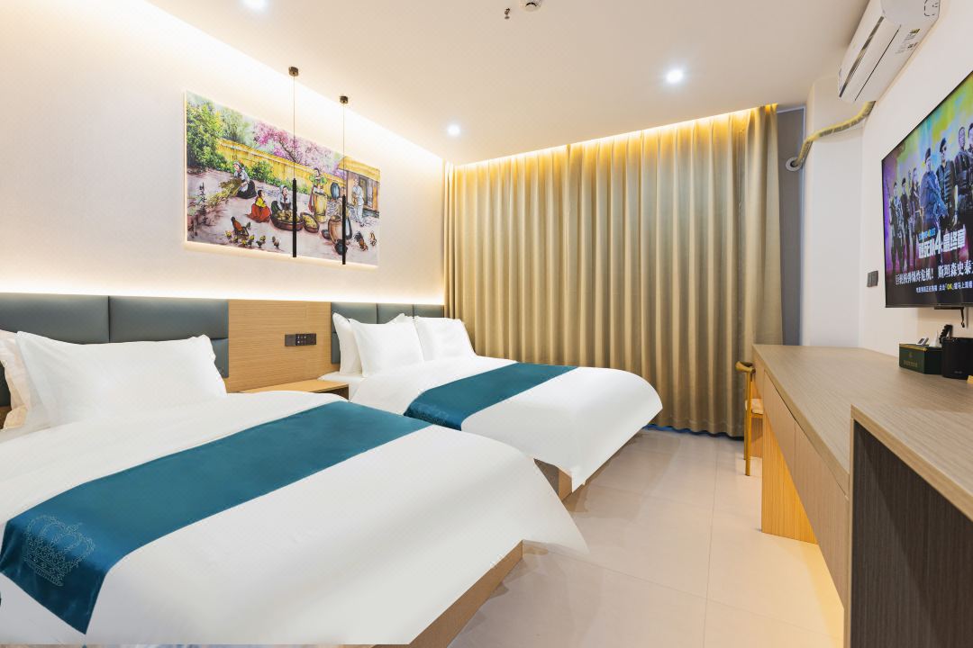 美延·智能酒店（延吉延邊大學網紅牆店）