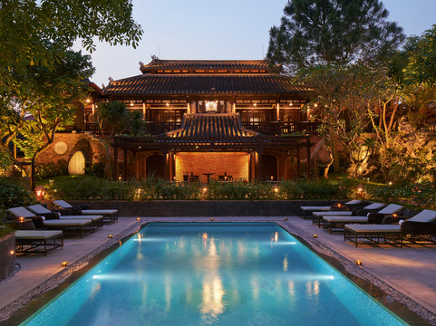 Ancient Hue Garden Houses & French Villas