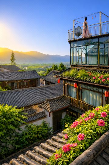 Blossom in Dreams · 360° Sky Garden · Cloud & Star Tide · Vista Guxian Light Luxury Guesthouse