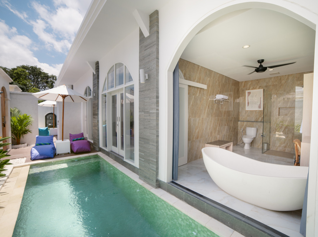 Kerobokan Kaja酒店住宿-Kubu Bali Suites Seminyak