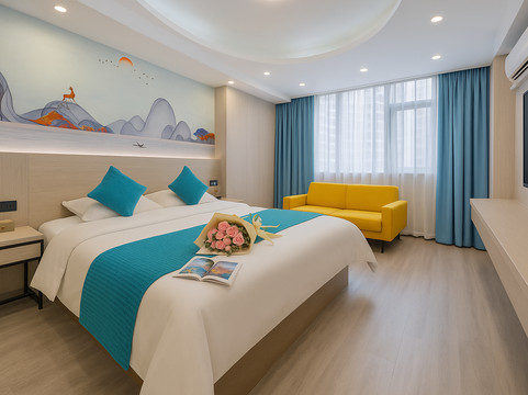 印象100时尚酒店（探花汽车站店）