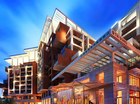 曼湾禾田居度假酒店主图