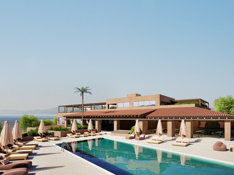 Antimachia酒店住宿-Kouros Palace Active Lifestyle Hotel