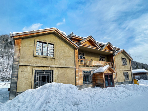 雪乡木屋农家小院宾馆