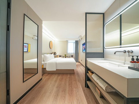 布丁严选酒店(杭州东站浙大华家池店)主图