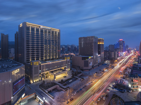 张家口市酒店住宿-张家口容辰华邑酒店