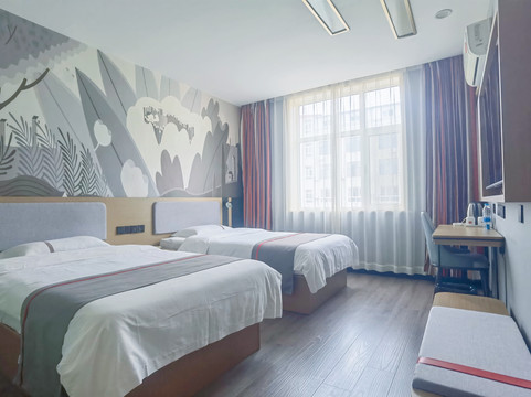 赞皇尚客优快捷酒店汽车站店