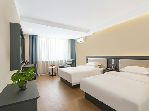 富县酒店住宿-柠檬水晶酒店