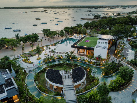 Serangan酒店住宿-Sumitra Luxury Villas & Resort By Pramana