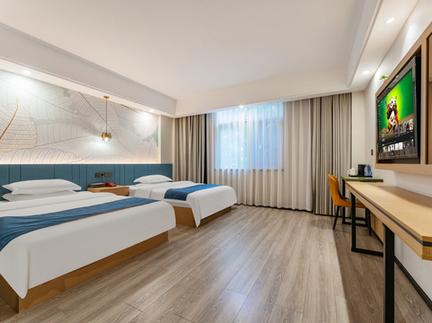 北川尔玛假日酒店（北川中学耍都商业广场店）