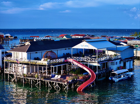 西巴丹岛酒店住宿-仙本那马布岛潜水度假村