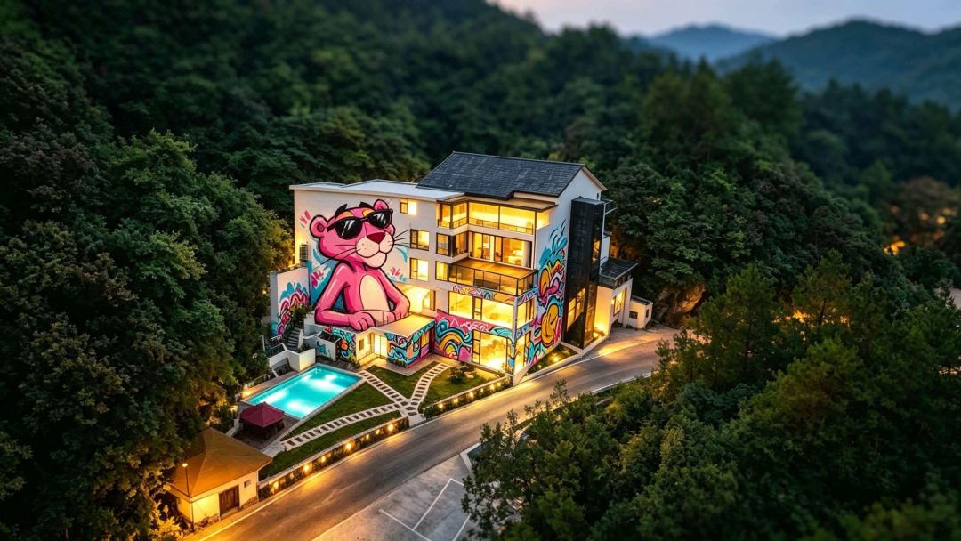 Twenty Eight Mansions  - Mountain View, Stream Tracing, Starry Sky Vacation, Beautiful Stay