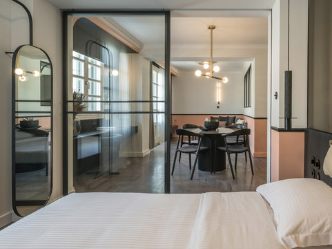 Agios Pavlos酒店住宿-72 AD Suites Thessaloniki