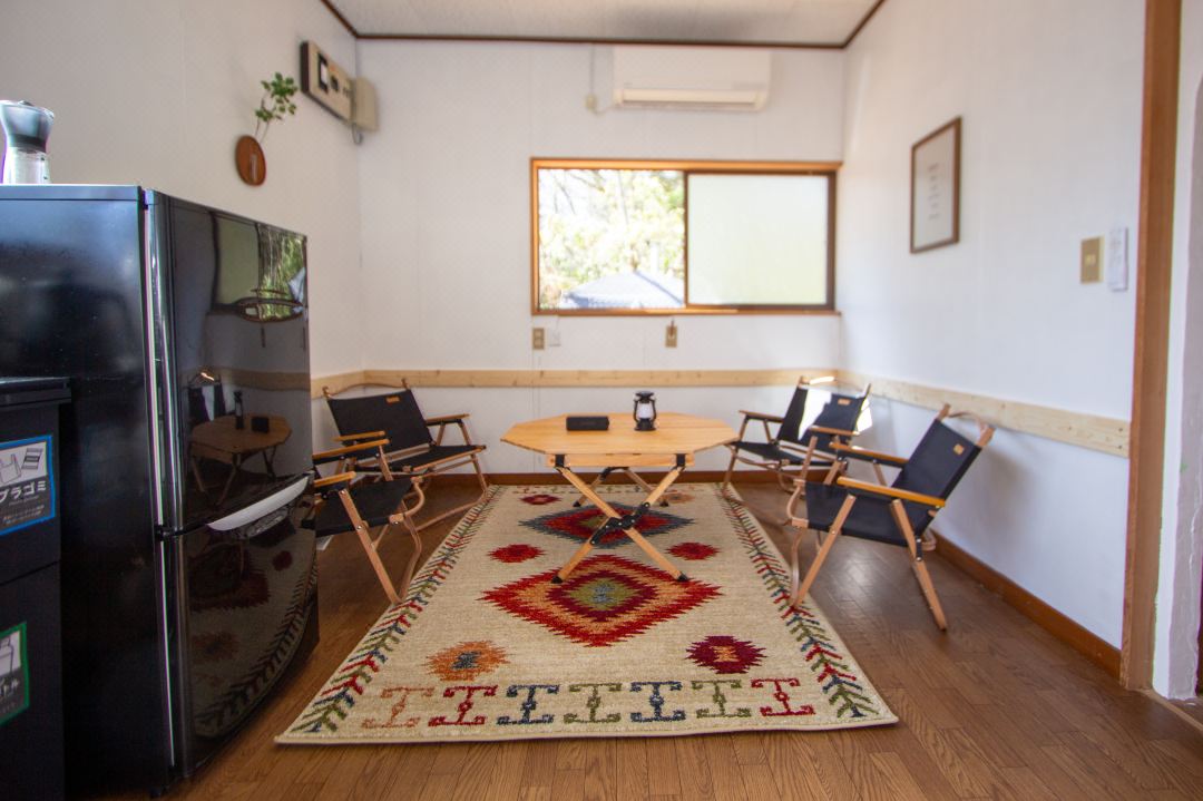 A private cottage in the forest, limited to one group per day — undo