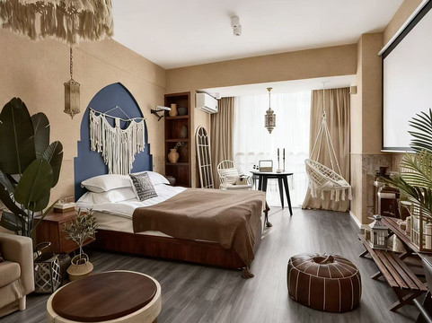 南京泊客寓酒店公寓金陵王府店主图