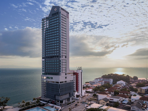 Penaga酒店住宿-Hompton By The Beach Penang