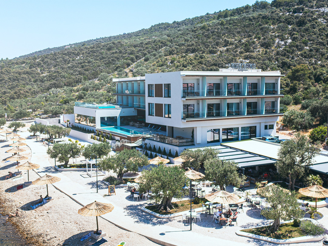 Vrsine酒店住宿-Marinus Beach Hotel