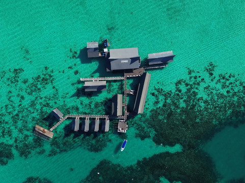 仙本那星星美亚水屋