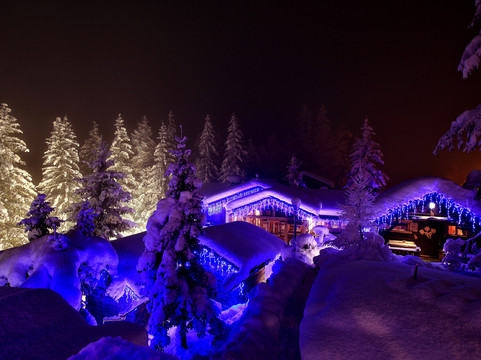 菲利普小木屋酒店带私人按摩浴缸