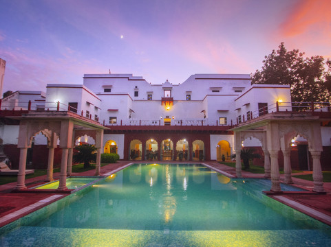 Handiya酒店住宿-Amritara Chandra Mahal Haveli