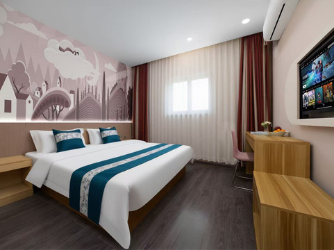 章丘尚客优快捷酒店百脉泉东门圣水文化城店