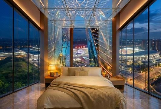 Jiangxi · QijShangli Mountain View Apartment (Pingxi Station Olympic Sports Center Branch)