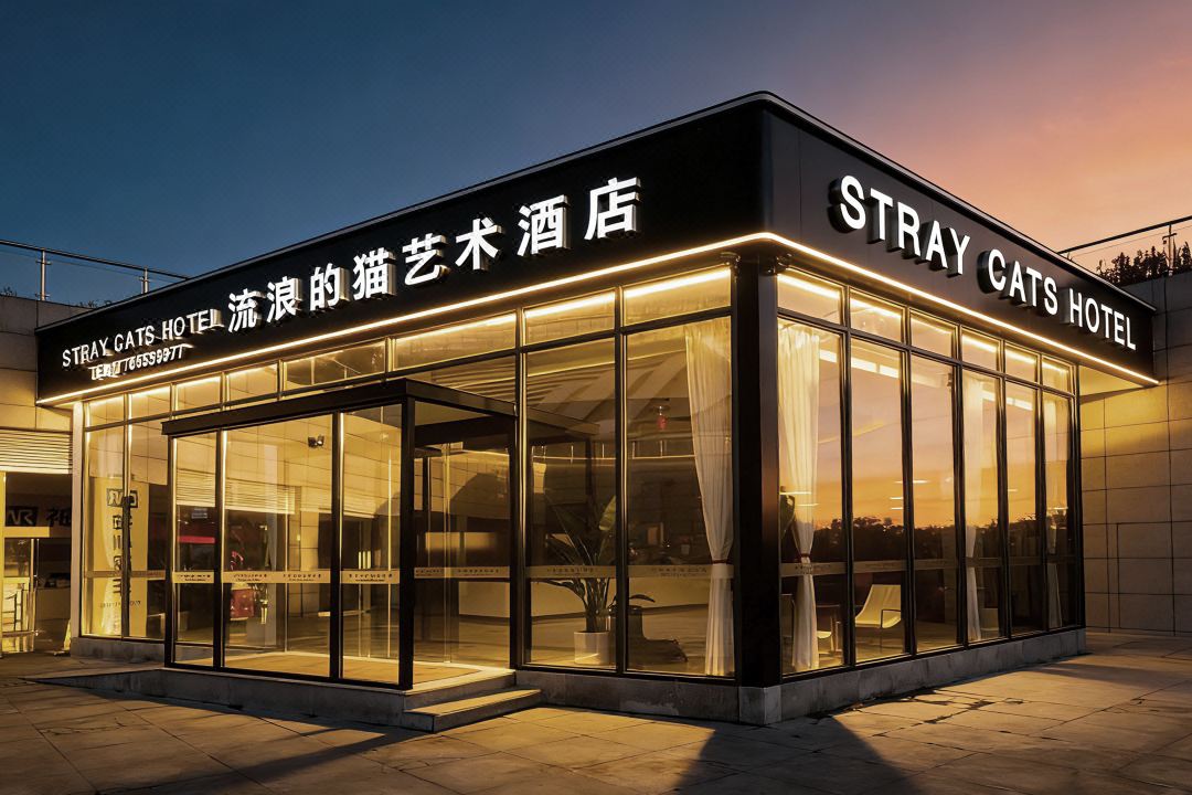 Stray cats hotel