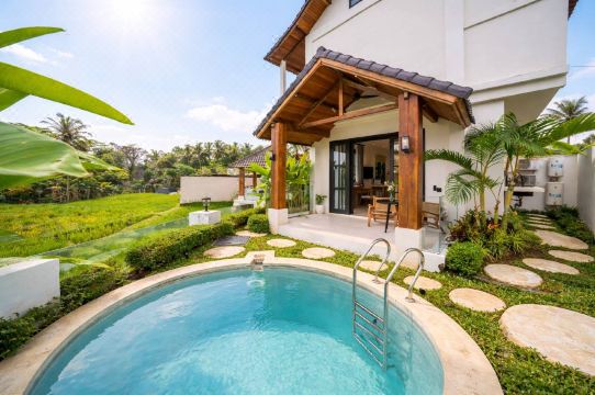 Sarang apartments 4 -Tropical 1BR w Private Pool and Kitchen in Ubud