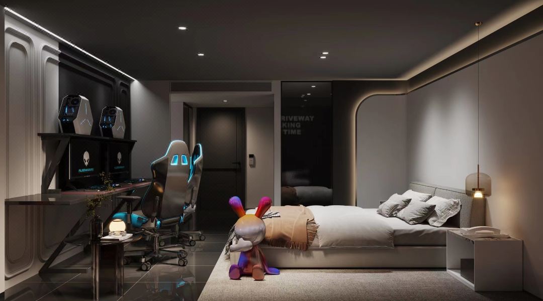 Halo. Rice Field E-sports Hotel