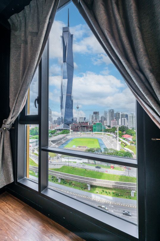 6pax | 2BR | KL118 View | 5min to Train Station