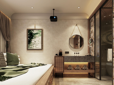 雪乡蓝馨梦电影主题酒店