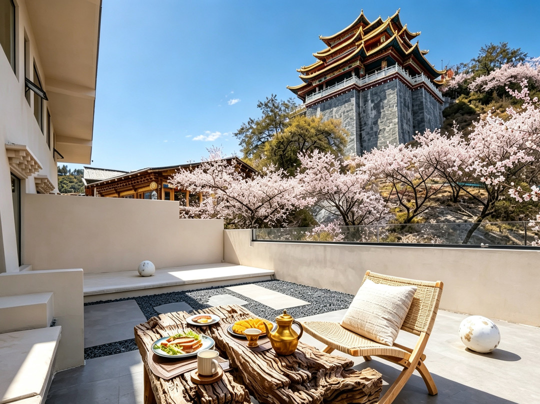 无夏而立·安禺|Sum·Less梵境核心视野藏地美宿(大佛寺转经筒店)