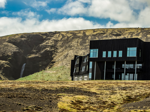 Svinafell酒店住宿-冰河泻湖福斯酒店