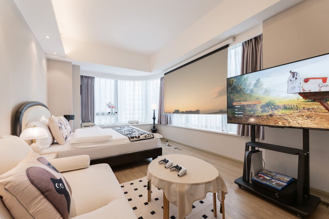 與風與你·機麻投影·PS5遊戲機·套房公寓（東郊記憶店）