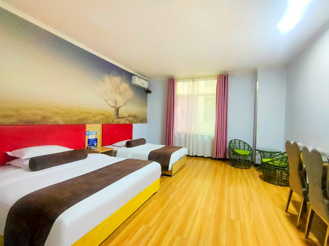 酒泉市酒店住宿-酒泉派酒店时代广场店