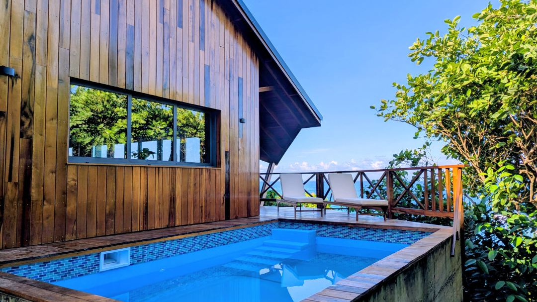 Turtle Beach villa, Private beach