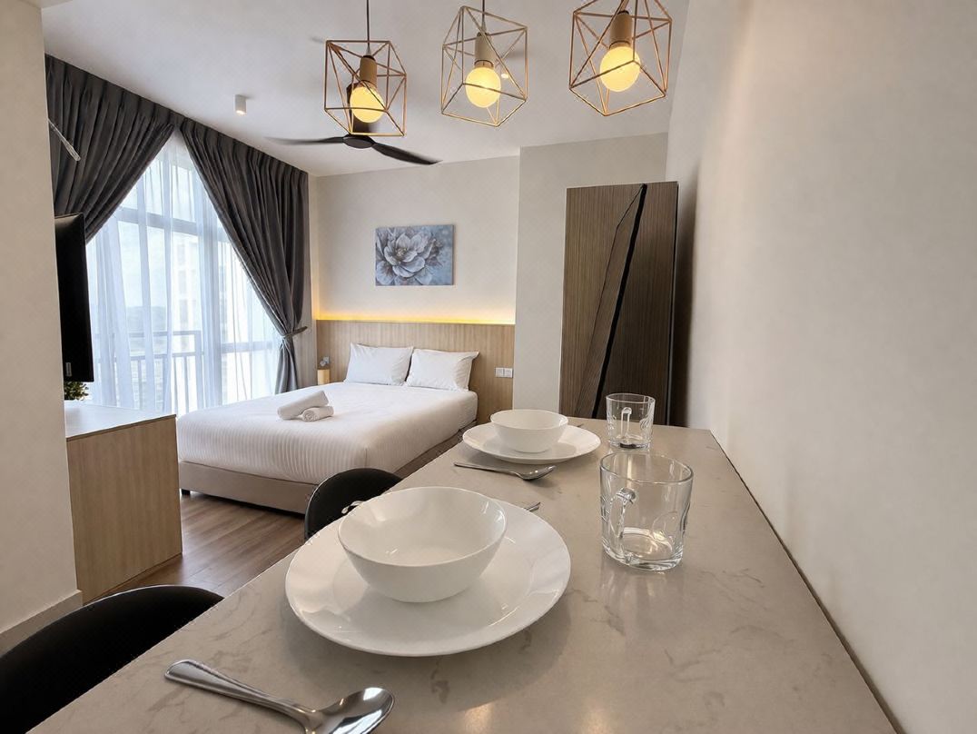 Midas Seri Alam Pororo Family Suite 3BR 6Pax