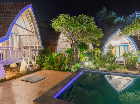 Pejukutan酒店住宿-Bakung Cozy Cottages